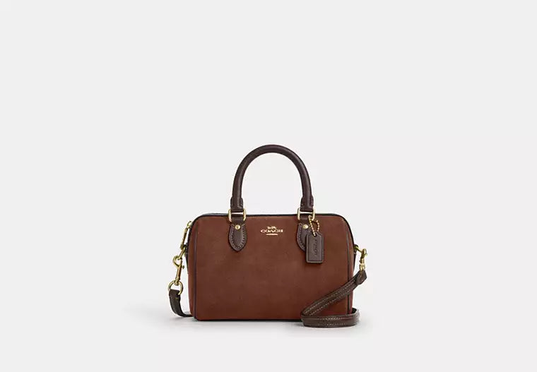 Mini Sac Bandoulière Rowan - Marron