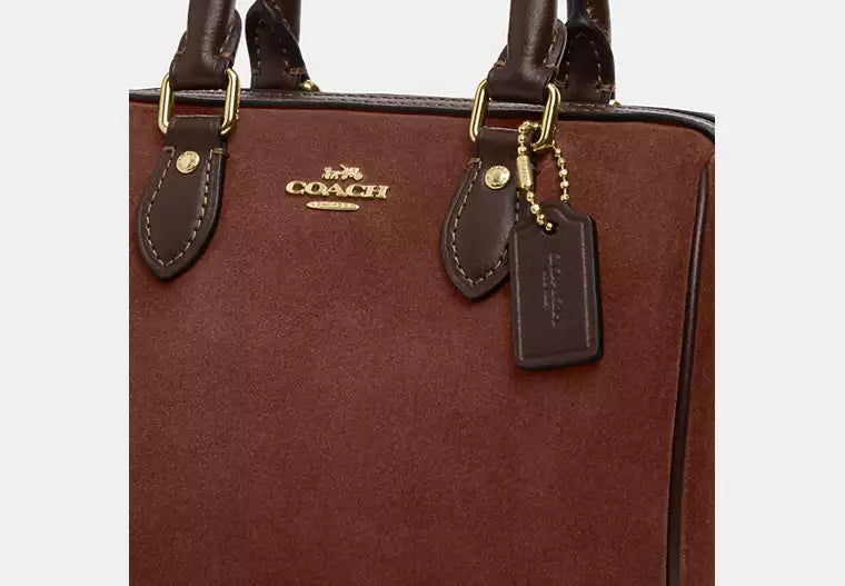 Mini Sac Bandoulière Rowan - Marron