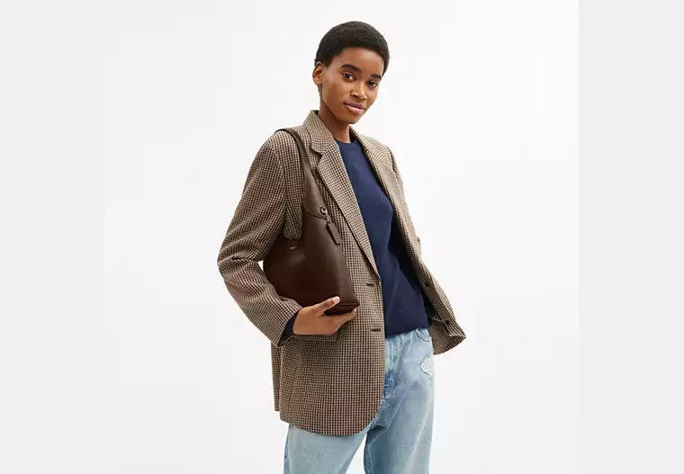 Sac épaule Brooklyn 28 - Maron