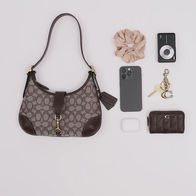 Sac Hobo Hamptons En Jacquard Exclusif